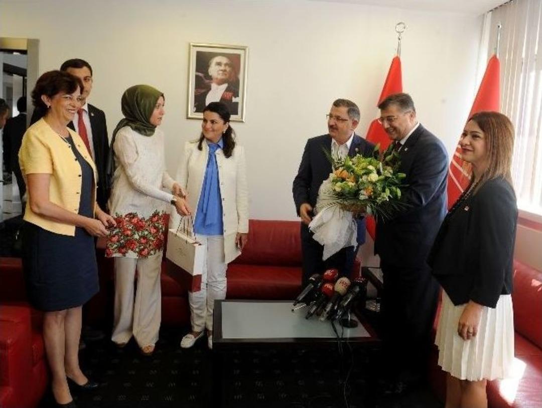 Ak Parti Heyeti Chp&rsquo;yi Ziyaret Etti