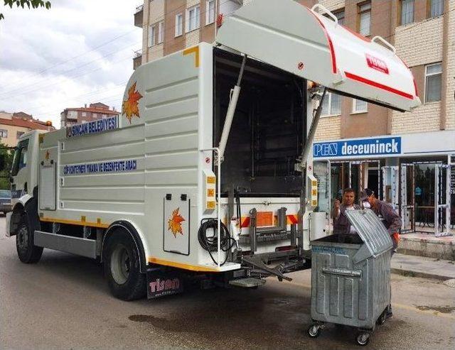 Sincan Belediyesi’nden Temizlik Seferberliği