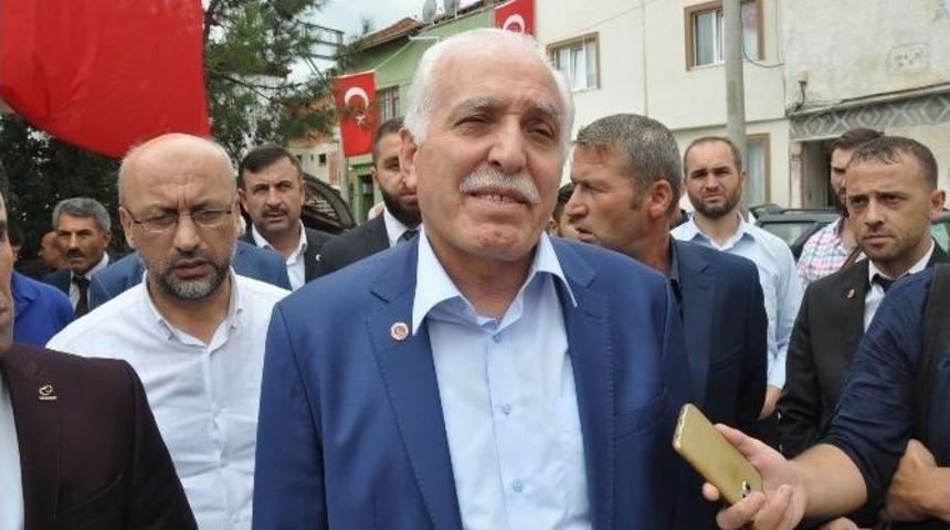 Sp Genel Başkanı Kamalak&rsquo;tan Şehit Ailesine Ziyaret