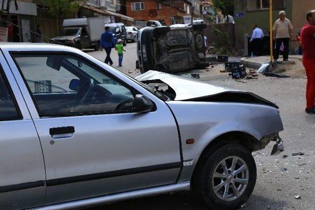 Başkent’te Trafik Kazası: 1 Yaralı