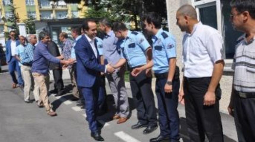 Seydişehir Protokol&uuml; Bayramlaştı