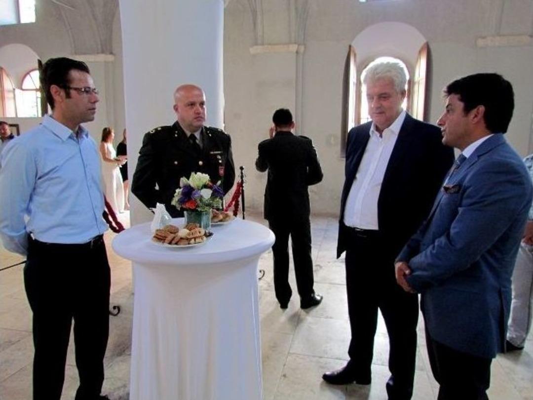 &Ccedil;eşme&rsquo;de Resmi Bayramlaşma Tarihi Mekanda Yapıldı