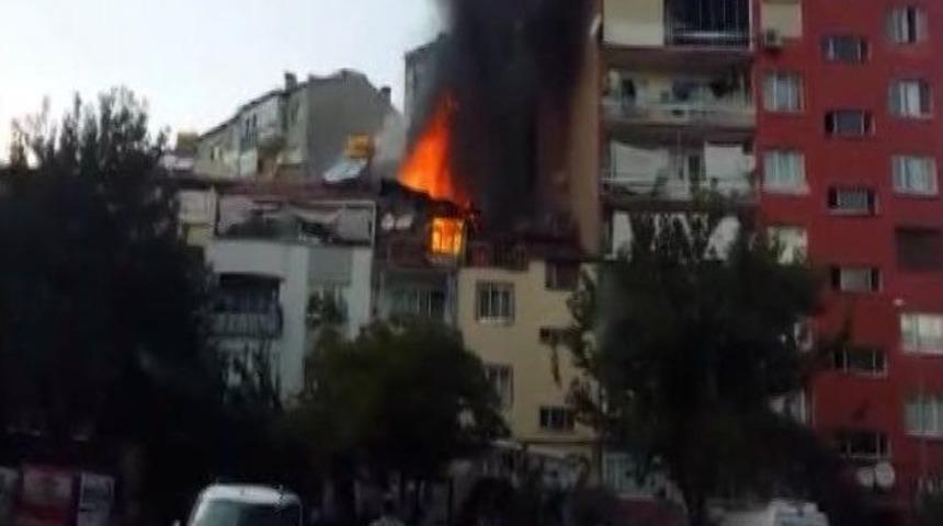 Denizli&rsquo;de Yangın