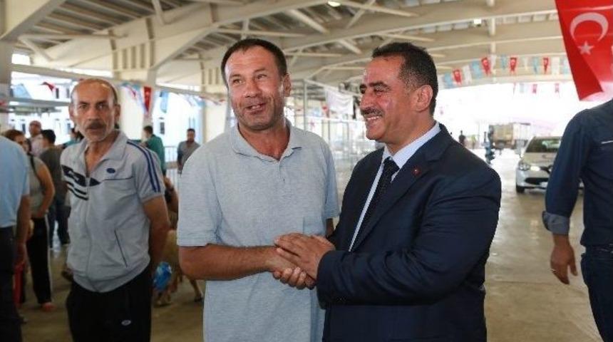 Başkan Vekili G&uuml;zel, Kesim Yerlerini Gezdi