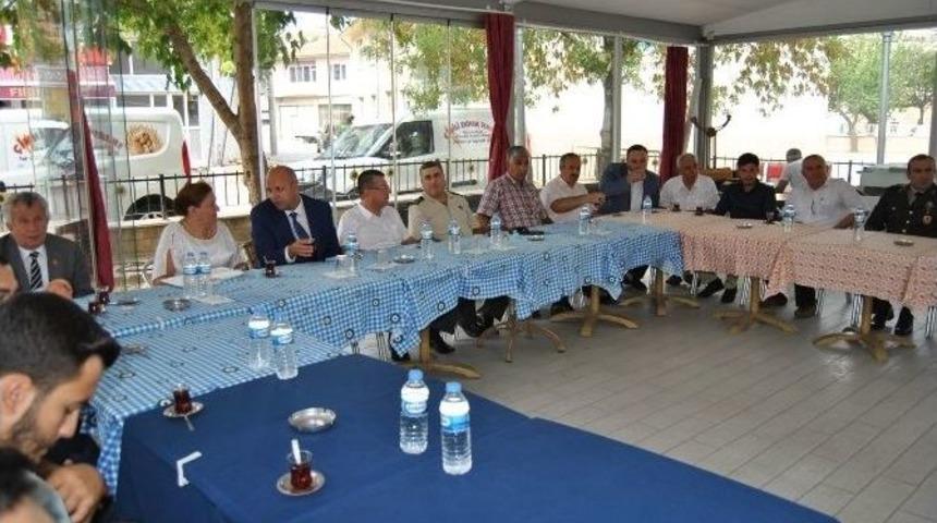 Hayrabolu&rsquo;da Bayramlaşma T&ouml;reni D&uuml;zenlendi