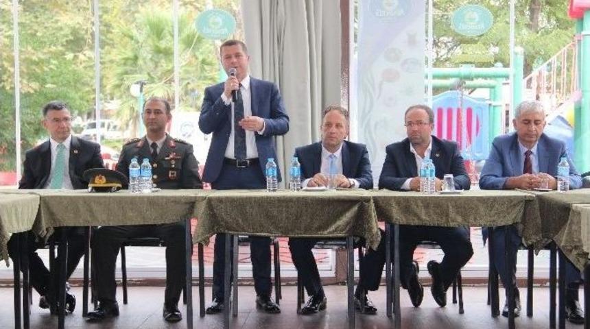 &Ccedil;an&rsquo;da Protokol Bayramlaştı