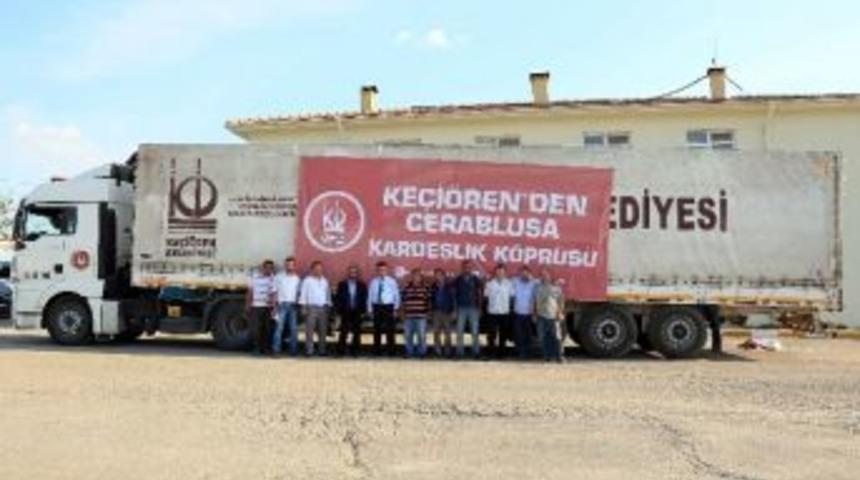 Ke&ccedil;i&ouml;ren Belediyesi Cerablus&rsquo;a &ldquo;kardeşlik Parkı&rdquo; Kuruyor