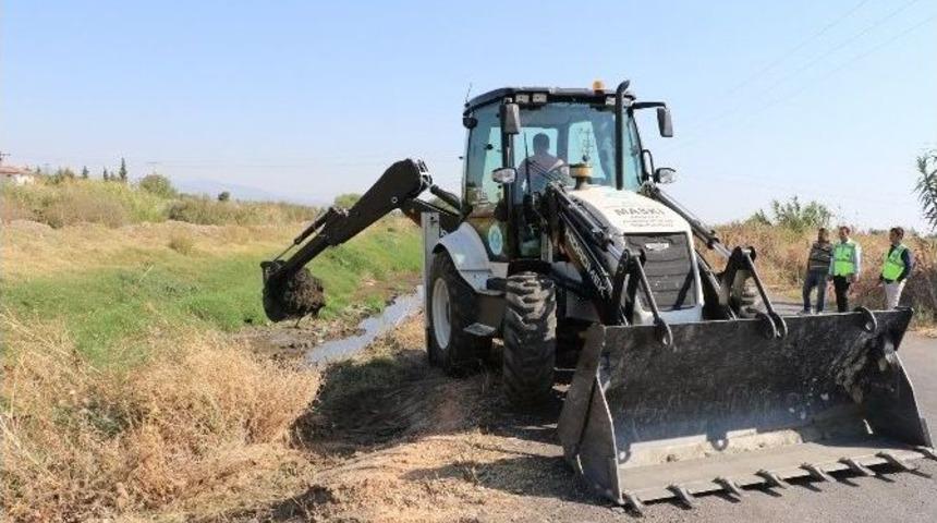 Yunusemre&rsquo;deki Dereler Temizleniyor