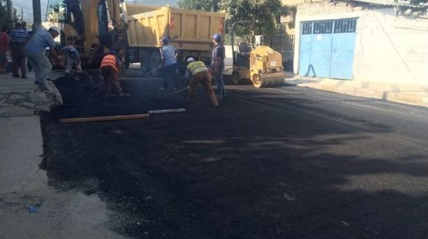 Aydın B&uuml;y&uuml;kşehir Belediyesi&rsquo;nin Yol &Ccedil;alışmaları Hız Kesmiyor