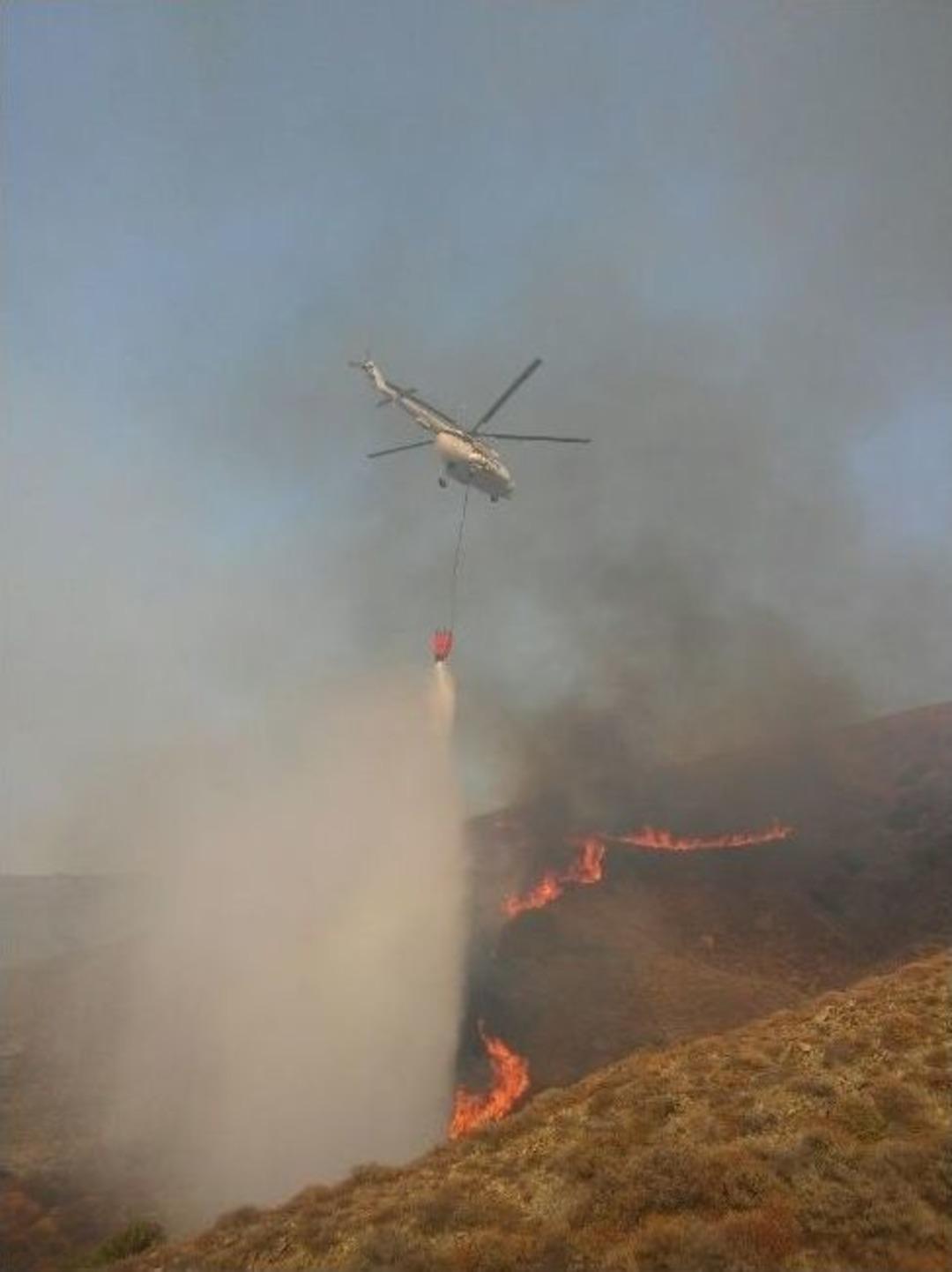 Paşalimanı Adası&rsquo;nda Yangın