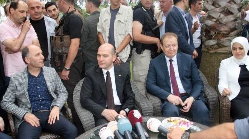 Bakan Soylu, Trabzonspor’un Bayramlaşma Törenine Katıldı