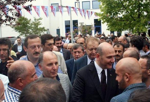 Bakan Soylu, Trabzonspor’un Bayramlaşma Törenine Katıldı