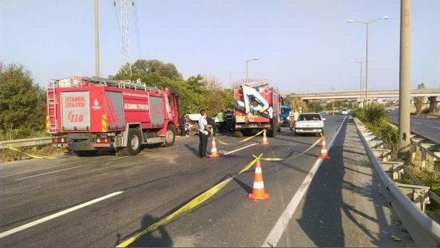 Silivri’de Feci Kaza: 1 Ölü, 2 Yaralı