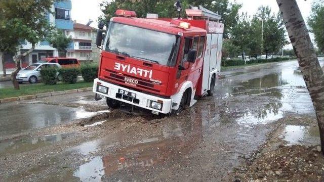 Elazığ’da Sağanak Yağış