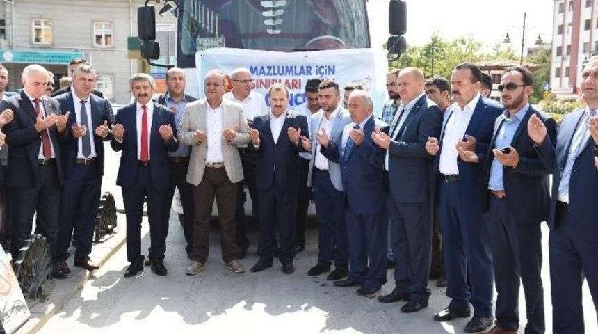 Kastamonu&rsquo;dan Cerablus&rsquo;a Yardım Tır&rsquo;ı Yola &Ccedil;ıktı