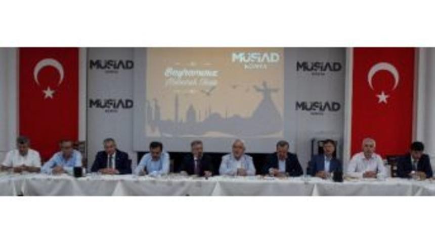 M&uuml;siad Konya Şubesi Bayramlaşma Programı İş D&uuml;nyasını Buluşturdu