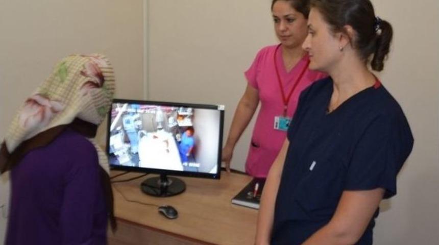 Hasta Yakınlarından Kameralı Ziyaret