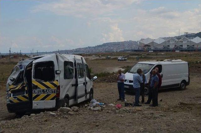 Trabzon’da Bayram Dönüşü Trafik Kazası: 12 Yaralı