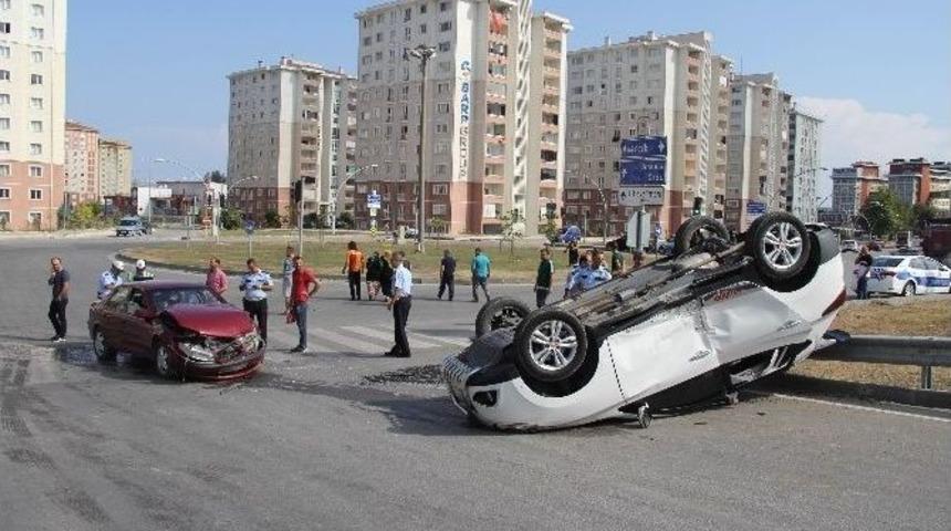 Samsun&rsquo;da Trafik Kazası: 5 Yaralı