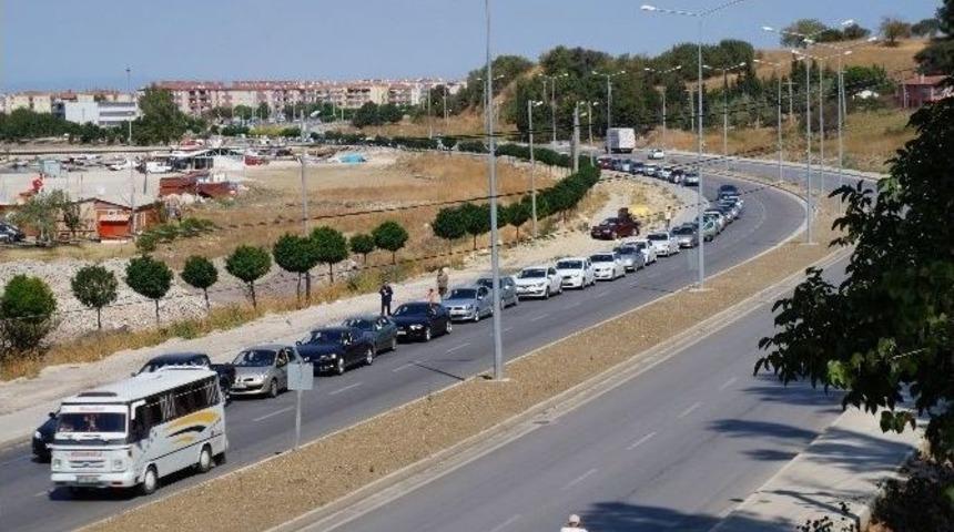 Tatilcilerin D&ouml;n&uuml;ş &Ccedil;ilesi