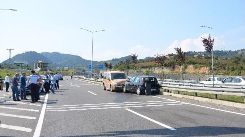 Ordu&rsquo;da Zincirleme Kaza: 10 Yaralı
