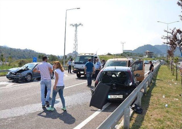 Ordu’da Zincirleme Kaza: 10 Yaralı