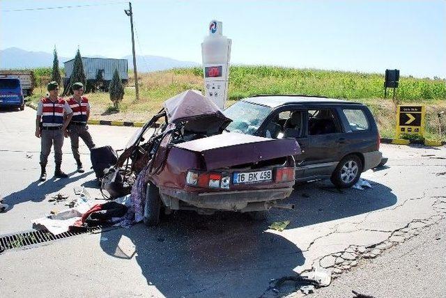 Manisa’da Kaza: 1 Ölü, 4 Yaralı