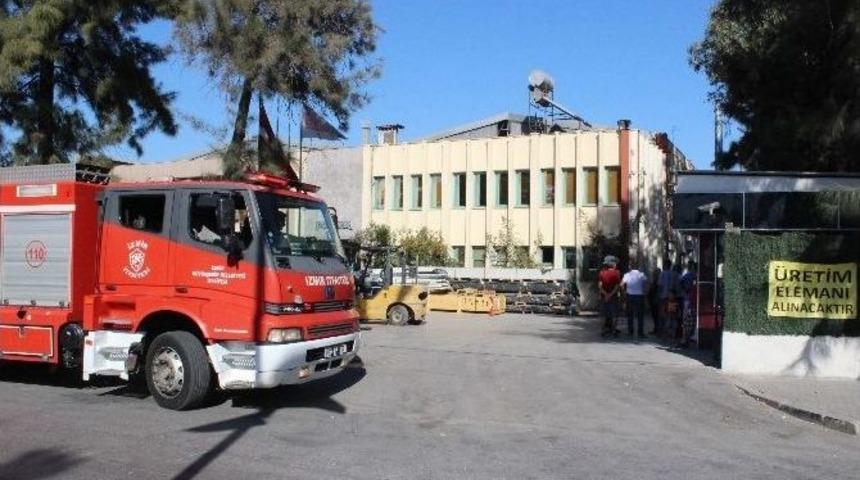 Plastik Fabrikasında Yangın