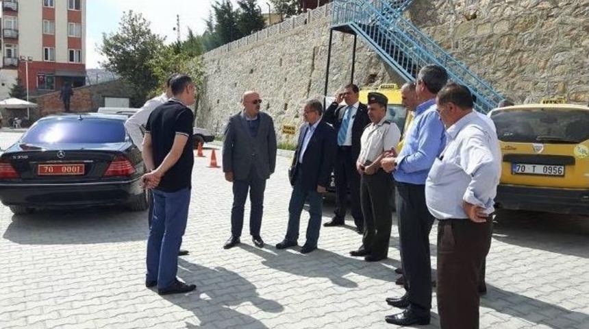 Vali Tapsız, Belediye Başkanı Samur&rsquo;u Ziyaret Etti