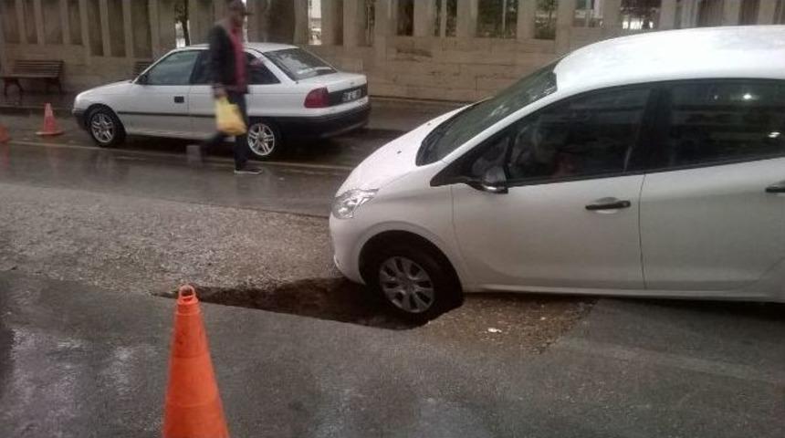 Kırşehir’de Sağanak Yağış