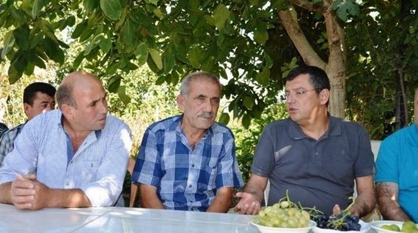 Chp&rsquo;li &Ouml;zel&rsquo;den Sarıg&ouml;l&rsquo;de Taziye Ziyareti