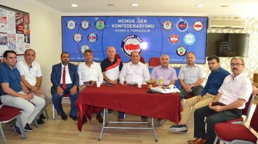 Memur-sen Adana İl Temsilciliği&rsquo;nde Bayramlaşma