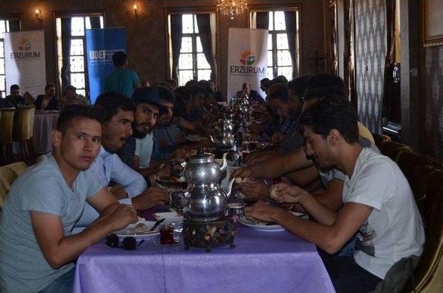 Erzurum’da Uluslararası Öğrenci Derneğinin Geleneksel Bayramlaşma Töreni Yapıldı