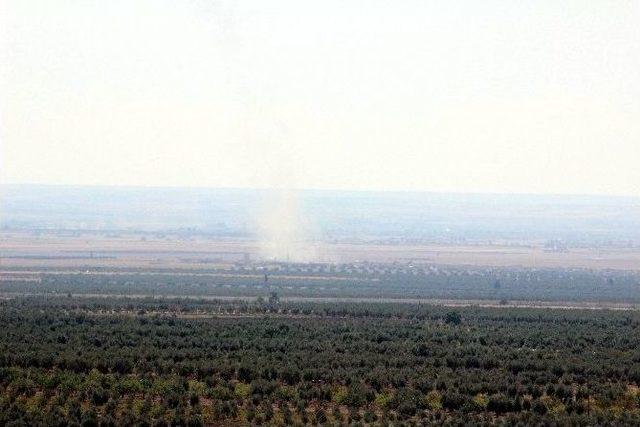 Işid’i Havadan Uçaklar, Karadan Obüs Topları Vuruyor