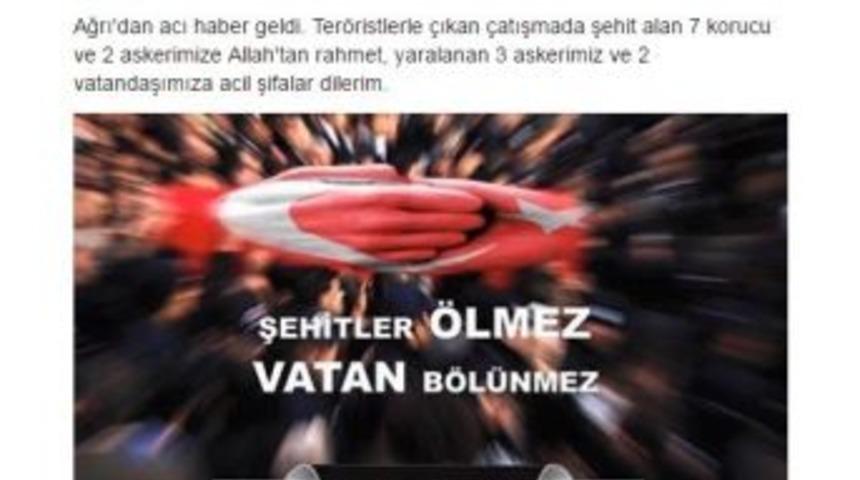 Belediye Başkanları Ağrı&rsquo;daki Saldırıyı Kınadı
