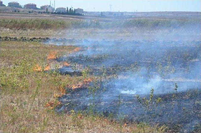 Silivri’de Korkutan Yangın