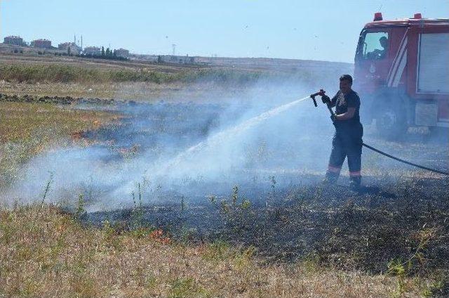 Silivri’de Korkutan Yangın