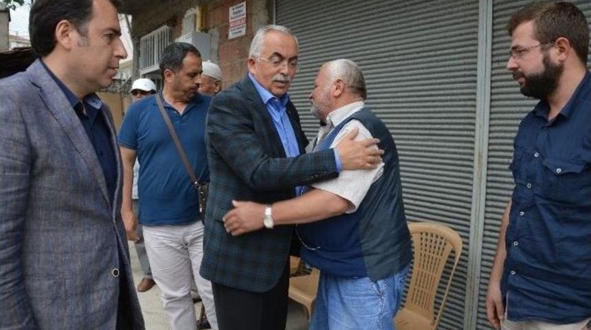 Vali Cevdet Can Şehit Ailesine Taziyede Bulundu