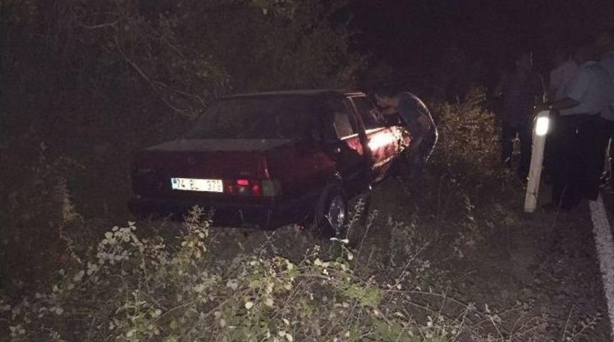Bartın’da Trafik Kazası: 1 Yaralı