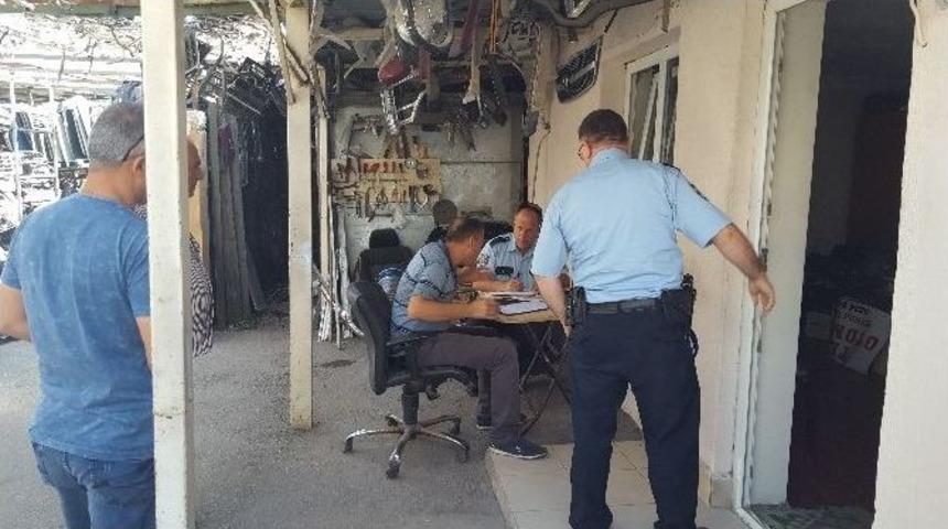 (&ouml;zel Haber) Patlattıkları &Ccedil;elik Kasayı Şeftali Bah&ccedil;esine Attılar