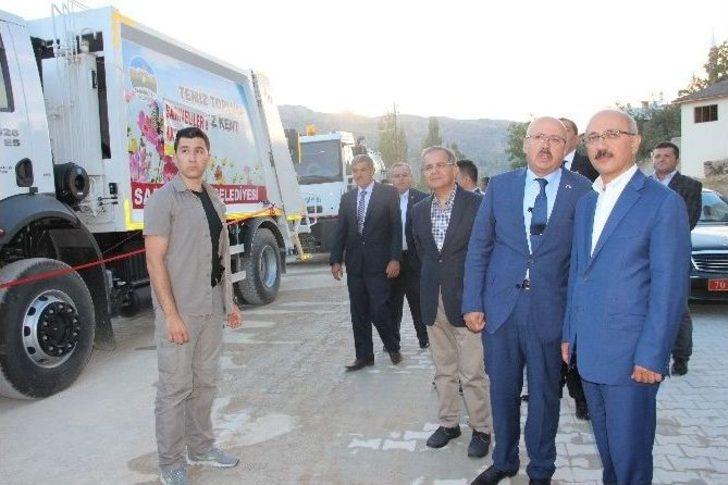 Bakan Elvan, Sarıveliler’de Belediyenin Toplu Açılış Törenine Katıldı G2