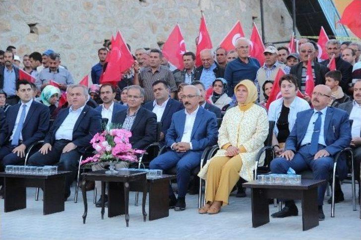 Bakan Elvan, Sarıveliler’de Belediyenin Toplu Açılış Törenine Katıldı G4