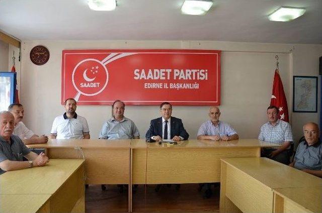 Saadet Partisi Genel Başkan Yardımcısı Mustafa İriş: