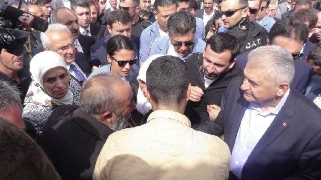 Başbakan Yıldırım Somkaya K&ouml;y&uuml;nde