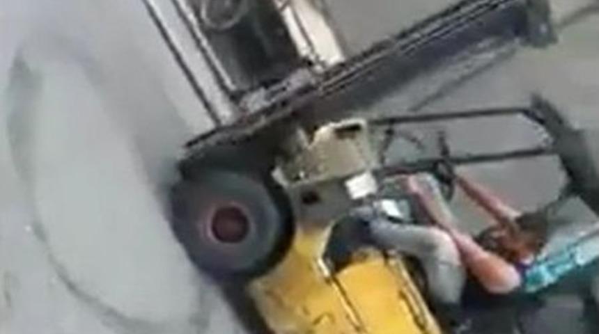 İş Makinesiyle Drift İzlenme Rekorları Kırıyor