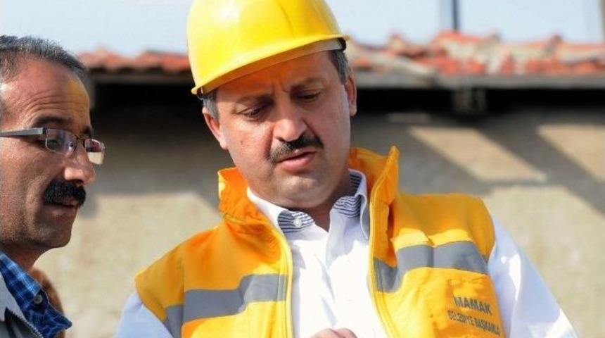 Mamak&rsquo;ta Altyapı &Ccedil;alışmaları Hız Kesmiyor