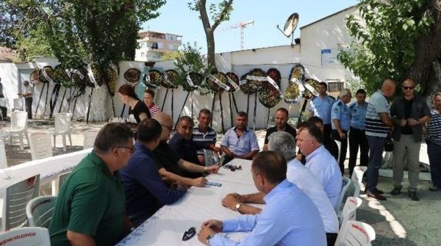 Başkan Erg&uuml;n Taziyeleri Kabul Etti