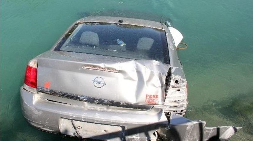 Nişanlı &Ccedil;ift Sulama Kanalına U&ccedil;tu