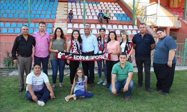 Troydem Ailesinden Edirnespor’a Baklavalı Destek