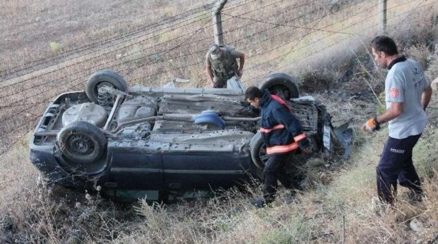 D&uuml;ğ&uuml;n Konvoyunda Kaza: 7 Yaralı